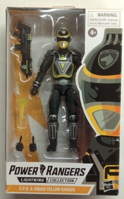 HASBRO LIGHTNING COLLECTION POWER RANGERS SPDSPD A-SQUAD YELLOW RANGER 이미지 1