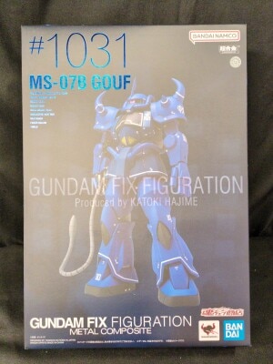 Bandai Spirits GUNDAM FIX FIGURATION METAL COMPOSITE Mobile Suit Gundam MS-07B Gouf #1031 image 1
