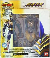 Bandai Souchaku Henshin Series Kamen Rider: Ryuki (Dragon Knight) Kamen Rider Odin GD-82 이미지 1