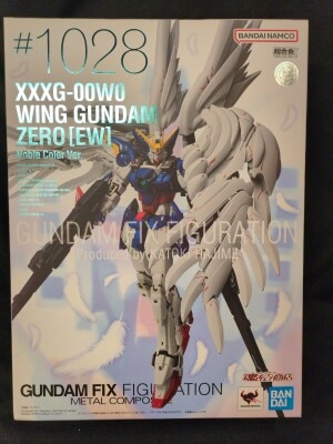 BANDAI SPIRITS GUNDAM FIX FIGURATION METAL COMPOSITE New Mobile Suit Gundam Wing Endless Waltz Wing Gundam Zero (EW version) Noble Color Ver. #1028 画像 1