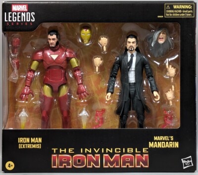 HASBRO THE INVINCIBLE IRONMAN IRON MAN IRON MAN EXTREMIES / MARVEL'S MANDARIN