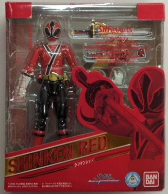 Bandai SH Figuarts Samurai Sentai Shinkenger Shinken Red Normal Edition