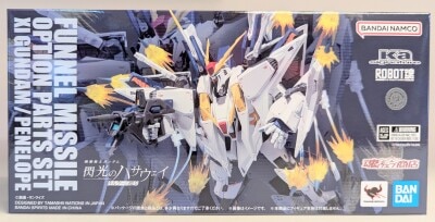 Bandai Spirits - The Robot Spirits(Ka signature) <side ms=""> Mobile Suit Gundam: Hathaway's Flash: Circe's Witch Ξ Gundam/Penelope Custom Funnel Missile Option Part set </side> รูปภาพ 1