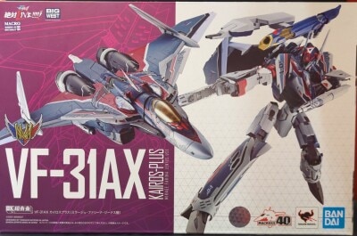 Bandai DX Gokin VF-31AX Kairos Plus (Mirage Farina Jenius) 画像 1
