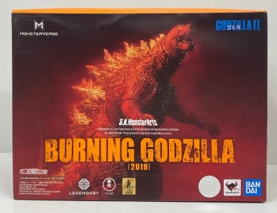 Bandai Spirits SH MonsterArts Godzilla: King of the Monsters (2019) Burning Godzilla (2019) 画像 1
