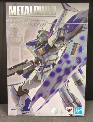 BANDAI SPIRITS METAL BUILD Mobile Suit Gundam Char's Counterattack Beltorchika's Children Hi-ν Gundam Bild 1