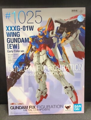Bandai Spirits GUNDAM FIX FIGURATION METAL COMPOSITE Mobile Suit Gundam Wing Endless Waltz Wing Gundam (EW version) Early Color ver. #1025
