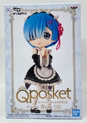 BANDAI SPIRITS Q posket Rem Re:Zero - Starting Life in Another World- Rem Type A