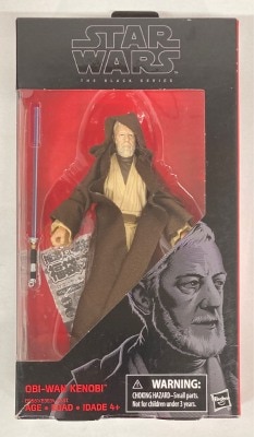 HASBRO 32 / THE BLACK OBI WAN KENOBI 6 inch