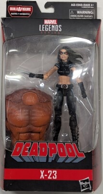 HASBRO MARVELS SASQUATCH DEADPOOL X-23 6 inch