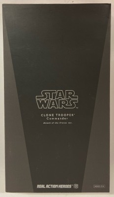 MediCom Toy REAL ACTION HEROES Star Wars CLONE TROOPER COMMANDER (Attack of the Clones ver.) RAH403