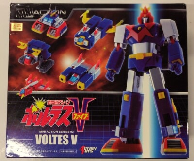 Action Toys Mini Action Figure Chodenji Machine: Voltes V gambar 1