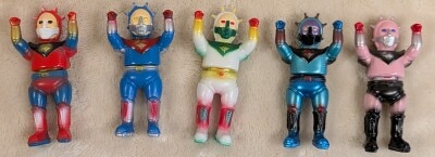 MEDICOMTOY VAG SERIES 41 ZOLLMEN Space Guy 56 Complete 5 Piece Set 画像 1