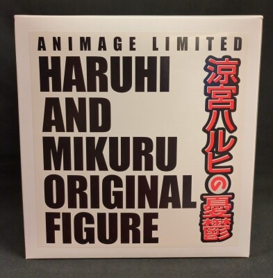 Animage Animage Limited Edition Haruhi & Mikuru Original Figure