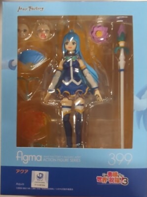 MAXFACTORY figma KonoSuba: KonoSuba: God’s Blessing on this Wonderful World! 2 Aqua Resale Edition With Bonus 399 image 1