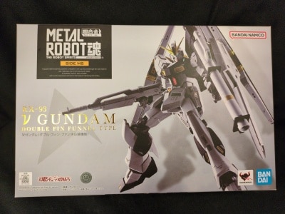 Bandai Spirits METAL ROBOT Mobile Suit Gundam: Char's Counterattack MSV ν (Nu) Gundam(double Fin Funnel Equipped Type) image 1