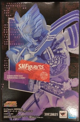 BANDAI SPIRITS SHFiguarts Shinkocchou Seihou Fourze and OOO Movie Wars MEGAMAX Kamen Rider OOO (O's) Super Tatoba Combo image 1