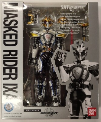 Bandai SH Figuarts Kamen Rider - Kiva Kamen Rider Ikusa First edition With Base Stand (without obi)