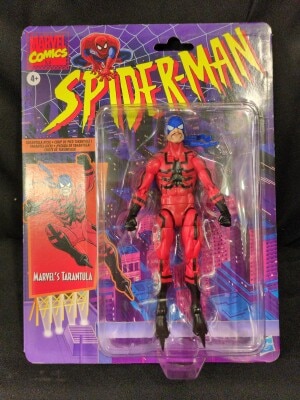 HASBRO (VINTAGE RETRO) SPIDER MAN MARVEL TARANTULA 6 inch Bild 1