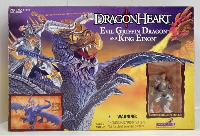 KENNER DRAGON & RIDER EVIL GRIFFIN DRAGON / AND KING EINON