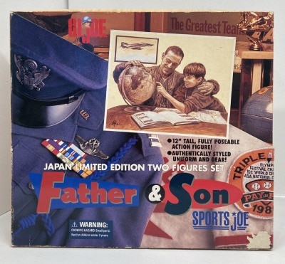 KENNER JAPAN LIMITED EDITION TWO FIGURES SET FATHER and SON 12 Inch