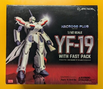 Arcadia 1/60 Kanzen Henkei YF19 with Fast Pack image 1