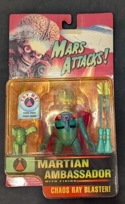 TRENDMASTERS (ACTION FIGURE) MARTIAN AMBASSADOR / WITH FIRING