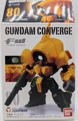 BANDAI FW GUNDAM CONVERGE 13 Asshimar 80