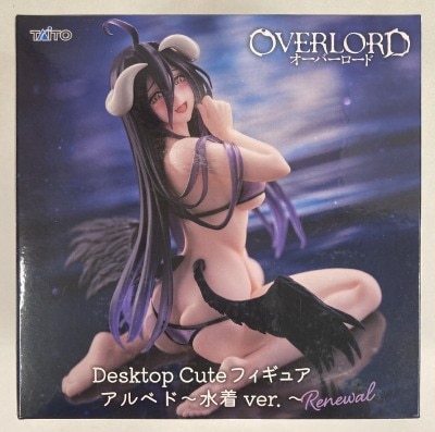Taito Desktop Cute Figure Overlord IV Albedo Swimsuit ver. Renewal Re-release