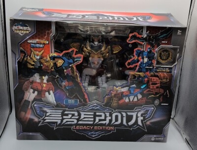 SAMG ENTERTAINMENT Mini Commando/Super Dinosaur Power Commando Triga Legacy Edition