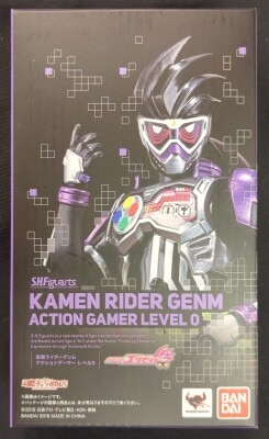 Bandai SH Figuarts Kamen Rider Ex-Aid Kamen Rider Genm action Gamer level 0