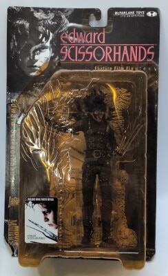 McFARLANE TOYS MOVIE MANIACS 03 EDWARD SCISSORHANDS 6 inch