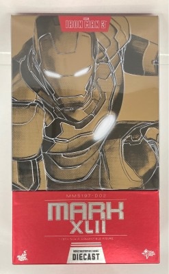 HOTTOYS MOVIE MASTERPIECE DIECAST IRON MAN MARK 42 / DIECAST MMS197D0 image 1