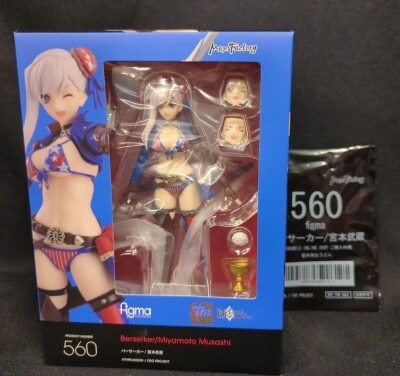 Max Factory figma Fate/Grand Order Berserker/ Miyamoto Musashi ( With Bonus) 560