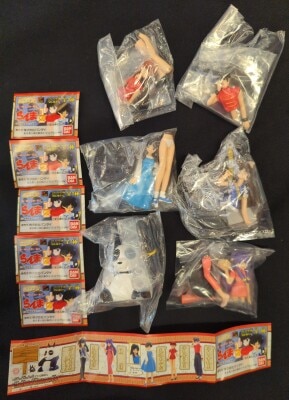 Bandai HG series/Rumiko World Ranma 1/2 Complete 6 Type Set