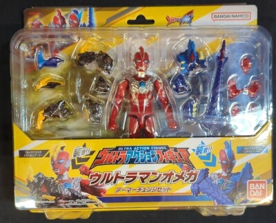 Bandai Ultra Action Figure Ultraman Omega Armor Change set