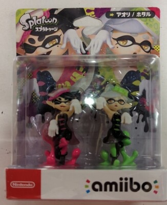 Nintendo amiibo Splatoon Squid Sisters set Bild 1
