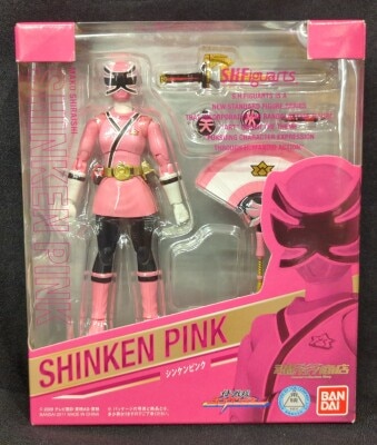 Bandai SH Figuarts Samurai Sentai Shinkenger Shinken Pink