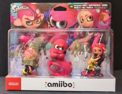 Nintendo amiibo Splatoon series Octopus Boy/Octopus/Octopus Girl รูปภาพ 1