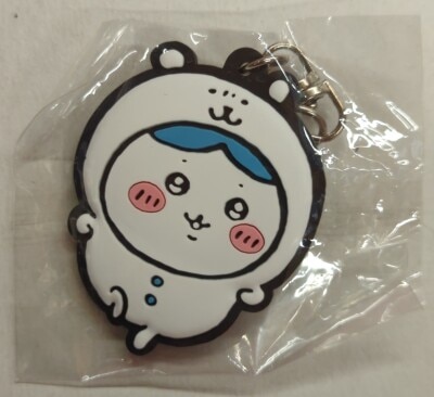 Kitan-Club Rubber Keychain - Nagano Market - Hachiware (Bicolor Cat) รูปภาพ 1