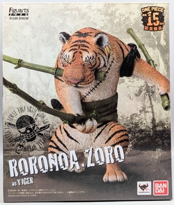 Bandai Figuarts ZERO Artist Special One Piece Zoro as Tiger PVC