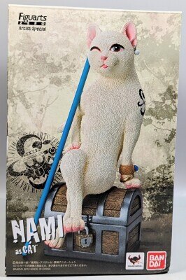 Bandai Figuarts ZERO Artist Special One Piece Nami as Cat PVC gambar 1