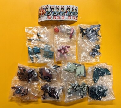 Bandai HG/ Aura Battler Dunbine 1 Complete 7 Type Set รูปภาพ 1