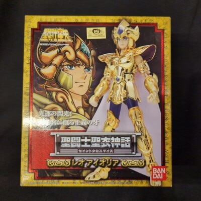 BANDAI Saint Seiya Myth Cloth Masami Kurumada Leo Aiolia/Resale Edition gambar 1