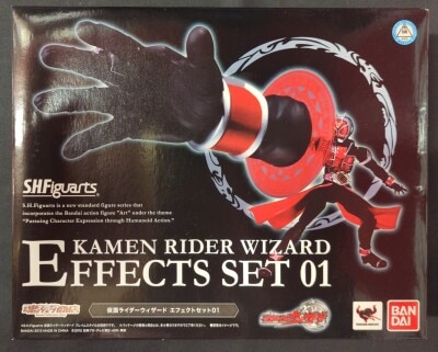 Bandai SH Figuarts Kamen-Rider Wizard Kamen-Rider Wizard Effect set 1