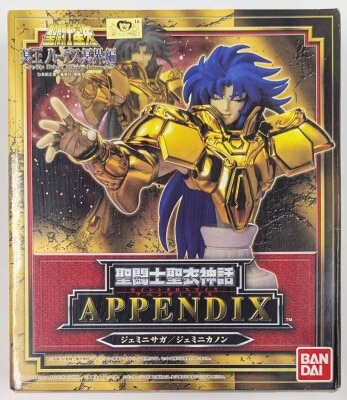 BANDAI Saint Seiya Myth Cloth APPENDIX/ Appendix Masami Kurumada Gemini Saga Gemini Kanon