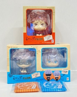 MegaHouse Rukappu Jujutsu Kaisen Yuuji Itadori and Satoru Gojou Bonus Included