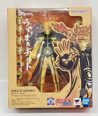 BANDAINAMCO/BANDAISPIRITS SHFiguarts NARUTO Shippuden Naruto Uzumaki -Kurama Link Mode- The power of hope that connects thoughts