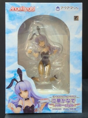 Aquamarine Angel Beats! -1st beat - Bunny style with Kanade style PVC image 1