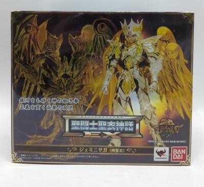 BANDAI Saint Seiya Myth Cloth EX Masami Kurumada Gemini Saga(God Cloth) / No correction box, no copyright seal, no corrections